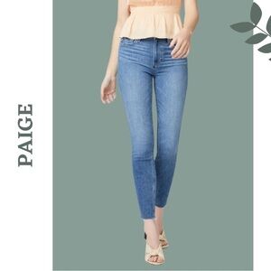 Paige HOXTON ULTRA SKINNY JEAN Blue Denim Size 27